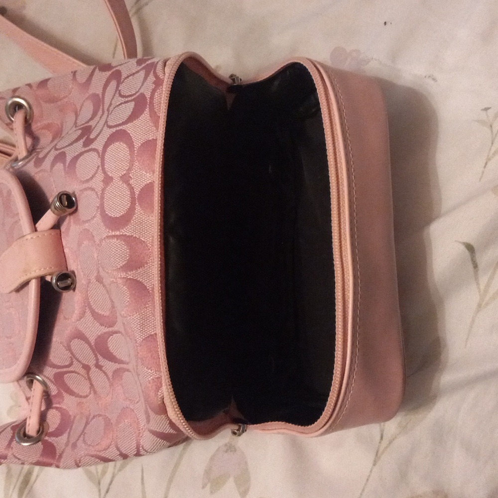 Pink  Women's Backpack - Picture 2 of 3